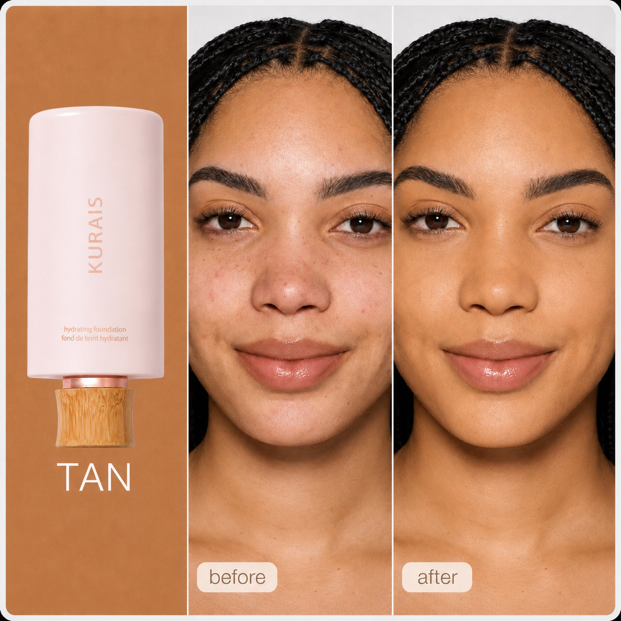 Limited Time BOGO Free🔥 Hydrating Foundation & Brush -  Instantly blurs, hydrates & smooths your skin